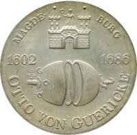 DDR Gedenkmünze 10 Mark 1977 A Otto von Guericke...