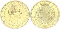 Braunschweig-Calenberg-Hannover Wilhelm IV. 10 Taler 1833 Gold vz