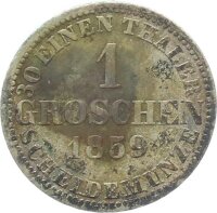 Hannover Königreich Georg V. 1 Silbergroschen 1859 B...