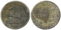 Hannover Königreich Georg V. 1 Silbergroschen 1859 B (Hannover) Silber ss