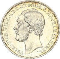 Mecklenburg-Strelitz Friedrich Wilhelm 2 Mark 1877 A...