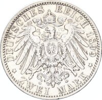 Bayern Otto 2 Mark 1899 D Silber ss Jäger 45