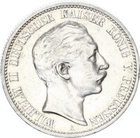 Preußen Wilhelm II. 2 Mark 1904 A Silber ss...