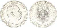 Preußen Wilhelm I. 5 Mark 1876 A Silber ss/ss+ Jäger 97