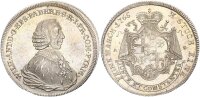 Paderborn Bistum Wilhelm Anton von Asseburg Konventionstaler 1765 Neuhaus Silber vz+