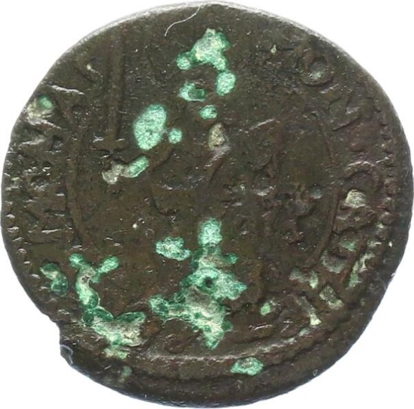 Münster-Domkapitel 3 Pfennig 1661 Kupfer s-ss