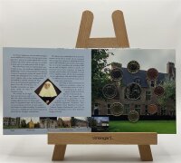 Belgien KMS 1 Cent bis 2 Euro 2006 Kursmünzensatz + Medaille Beginenhöfe stgl., bfr.