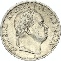 Brandenburg-Preußen Wilhelm I. Siegestaler 1866 A...