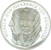 BRD Gedenkmünze 5 DM 1967 F Wilhelm von Humboldt...