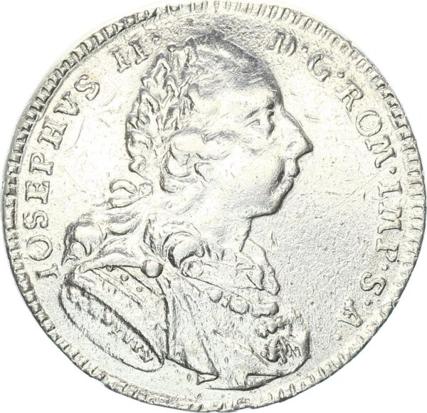 Regensburg Stadt 1/2 Konventionstaler 1782 GCB Silber ss