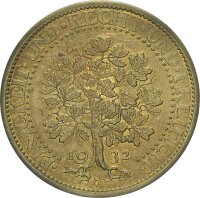 Weimarer Republik 5 Reichsmark 1932 A Eichbaum, Probe...