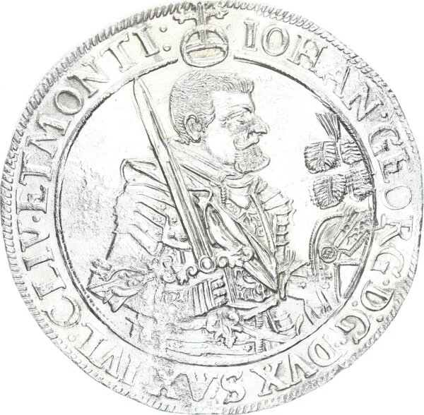 Sachsen-Albertinische-Linie Johann Georg I. Taler 1645 CR (Dresden) Silber pfr., stgl.