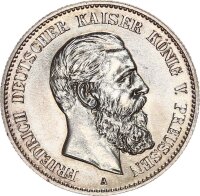 Preußen Friedrich III. 2 Mark 1888 A Dreikaiserjahr...