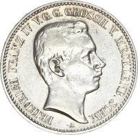 Mecklenburg-Schwerin Friedrich Franz IV. 2 Mark 1901 A...
