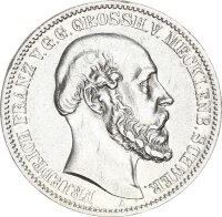 Mecklenburg-Schwerin Friedrich Franz II. 2 Mark 1876 A...