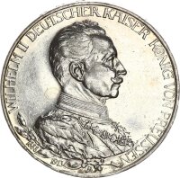 Preußen Wilhelm II. 3 Mark 1913 A...