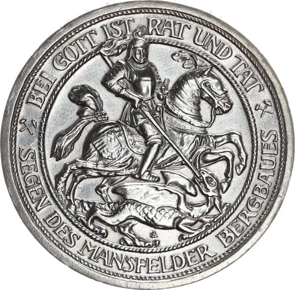 Preußen Wilhelm II. 3 Mark 1915 A Mansfeld Silber vz-stgl. Jäger 115