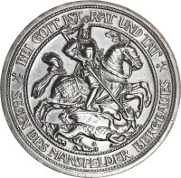 Preußen Wilhelm II. 3 Mark 1915 A Mansfeld Silber vz-stgl. Jäger 115
