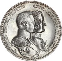 Sachsen-Weimar-Eisenach Wilhelm Ernst 3 Mark 1915 A...