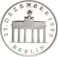 DDR Gedenkmünze 20 Mark 1990 A Brandenburger Tor...