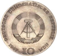 DDR Gedenkmünze 10 Mark 1967 A Käthe Kollwitz...