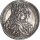 Schwarzenberg Ferdinand Wilhelm Eusebius Reichstaler 1696 Kremnitz auf seine Hochzeit mit Maria Anna Silber ss+
