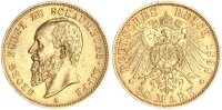 Schaumburg-Lippe Georg 20 Mark 1898 A Gold vz Jäger 285
