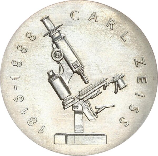 DDR Gedenkmünze 20 Mark 1988 A Carl Zeiss Silber pfr., stgl. Jäger 1621
