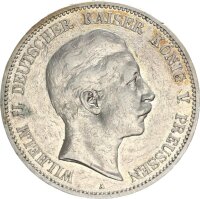 Preußen Wilhelm II. 5 Mark 1903 A Silber ss...