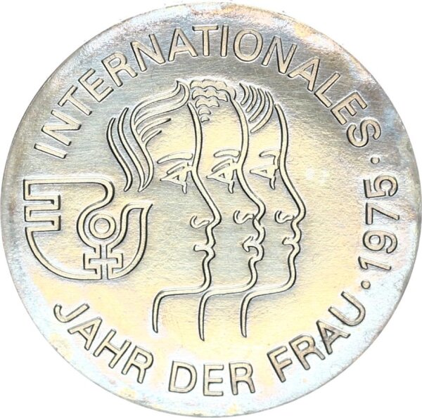 DDR Gedenkmünze 5 Mark 1975 A Internationales Jahr der Frau pfr., stgl. Jäger 1558