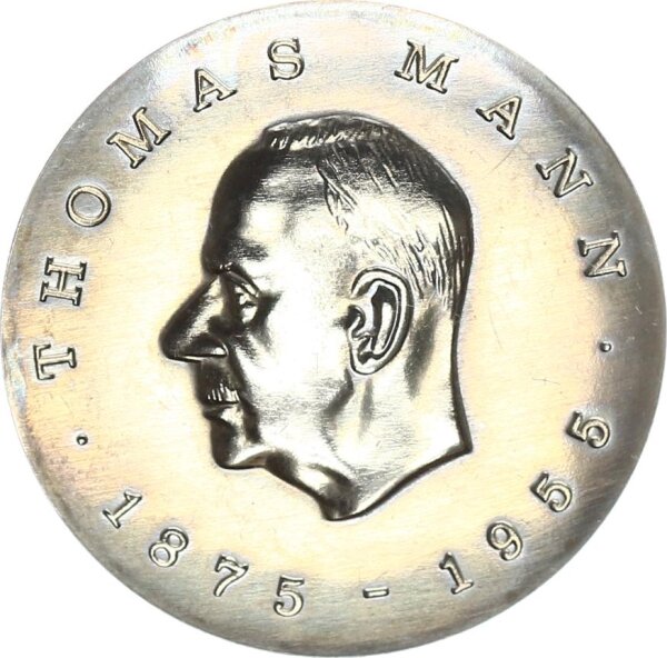 DDR Gedenkmünze 5 Mark 1975 A Thomas Mann pfr., stgl. Jäger 1556
