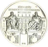 DDR Gedenkmünze 10 Mark 1985 A...