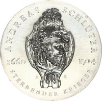 DDR Gedenkmünze 20 Mark 1990 A Andreas Schlüter...