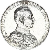 Preußen Wilhelm II. 3 Mark 1913 A...
