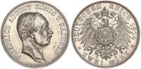 Sachsen Friedrich August III. 2 Mark 1914 E Silber f. stgl./stgl. Jäger 134