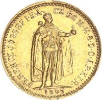 Österreich Ungarn Franz Joseph I. 10 Kronen 1907 KB...