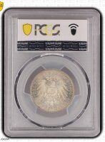 Oldenburg Friedrich August 2 Mark 1900 A PCGS MS63 Silber...
