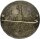 Frankfurt Stadt Doppelgulden 1848 Constituierende Versammlung, als Brosche Silber ss-vz
