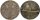 Frankfurt Stadt Doppelgulden 1848 Constituierende Versammlung, als Brosche Silber ss-vz