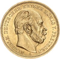 Preußen Wilhelm I. 20 Mark 1888 A Dreikaiserjahr...