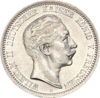 Preußen Wilhelm II. 2 Mark 1912 A Silber f....