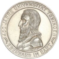 Weimarer Republik 5 Reichsmark 1927 F Tübingen...