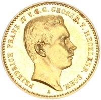Mecklenburg-Schwerin Friedrich Franz IV. 10 Mark 1901 A...
