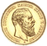 Preußen Friedrich III. 10 Mark 1888 A...