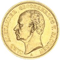 Sachsen-Weimar-Eisenach Carl Alexander 20 Mark 1896 A...