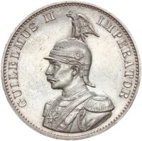 Deutsch-Ostafrika 2 Rupien 1893 (A) Wilhelm II. in...