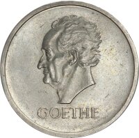 Weimarer Republik 5 Reichsmark 1932 J Goethe Silber vz+...