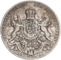 Braunschweig-Calenberg-Hannover Georg V. Taler 1857 B...