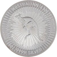 Australien 1 Dollar div. Jahre Känguru 1 oz Silber