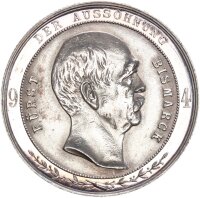 Brandenburg-Preußen Wilhelm II. Medaille 1894...